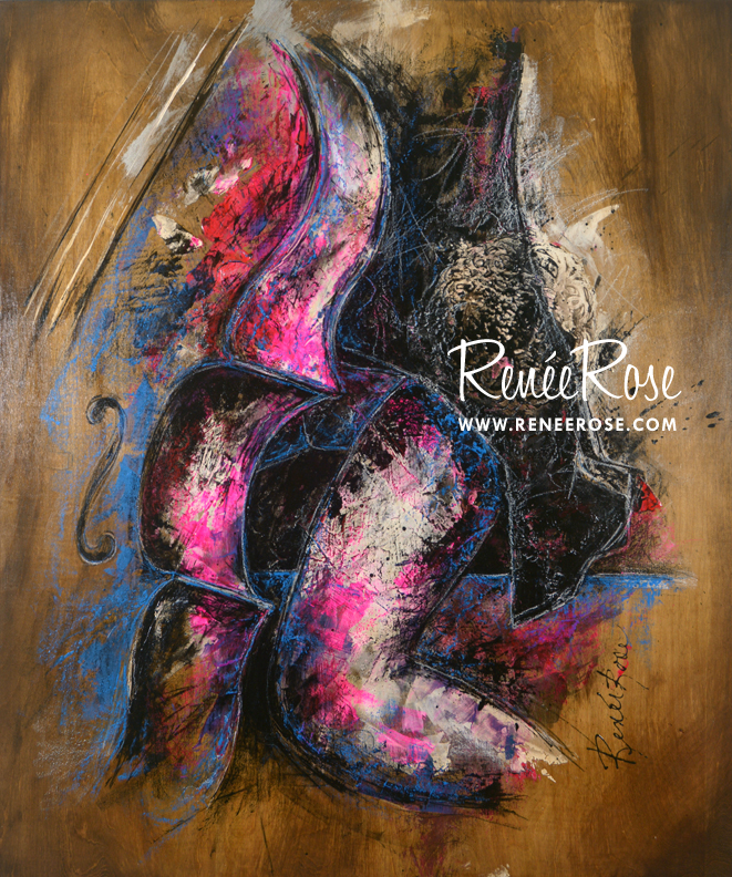 peinture Renee Rose | Jazz à Corps : Concerto sous le ventt